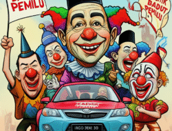 Politik badut pemilu