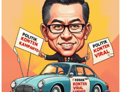 Politik konten viral kampanye