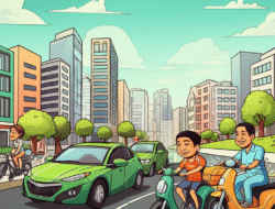 Pengembangan transportasi ramah lingkungan di perkotaan