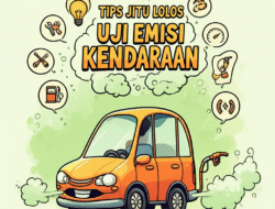 Tips Jitu Lolos Uji Emisi Kendaraan