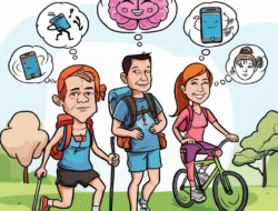 Pengaruh olahraga outdoor terhadap kebugaran mental di era digital
