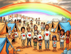 Situasi pengungsi dan bantuan kemanusiaan di wilayah krisis