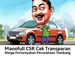Dana CSR Tak Transparan, Warga Pertanyakan Perusahaan Tambang