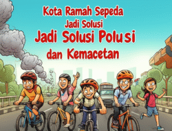 Kota Ramah Sepeda Jadi Solusi Polusi dan Kemacetan