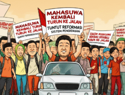 Mahasiswa Kembali Turun ke Jalan Tuntut Reformasi Sistem Pendidikan