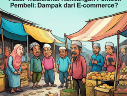 Pasar Tradisional Kehilangan Pembeli: Dampak dari E-commerce?