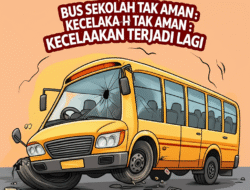 Bus Sekolah Tak Aman: Kecelakaan Terjadi Lagi