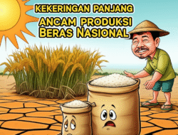 Kekeringan Panjang Ancam Produksi Beras Nasional