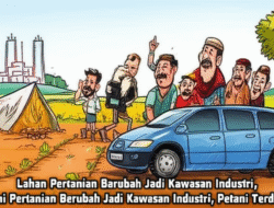 Lahan Pertanian Berubah Jadi Kawasan Industri, Petani Terdesak