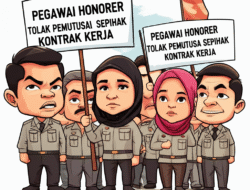 Pegawai Honorer Tolak Pemutusan Sepihak Kontrak Kerja