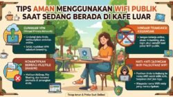 Tips Aman Menggunakan Wifi Publik Saat Sedang Berada Di Kafe Luar