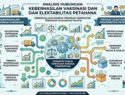 Analisis Hubungan Antara Keberhasilan Program Vaksinasi Dengan Tingkat Elektabilitas Pemerintah Petahana