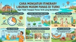 Cara Mengatur Itinerary Liburan Musim Panas di Turki Agar Tidak Terpapar Panas Terik yang Berlebihan