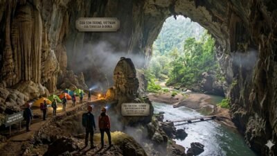 Petualangan Menelusuri Gua Terbesar Di Dunia Yang Berlokasi Di Negara Vietnam