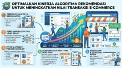 Cara Mengoptimalkan Kinerja Algoritma Rekomendasi Pada Platform E-commerce Untuk Meningkatkan Nilai Transaksi